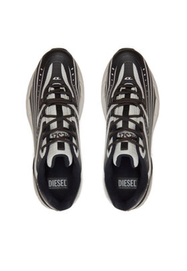 Diesel Sneakersy D-Airspeed Low Y03436 P6907 HA493 Czarny. Kolor: czarny. Materiał: materiał