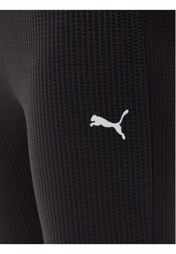 Puma Legginsy Dare To 629809 Czarny Slim Fit. Kolor: czarny. Materiał: bawełna