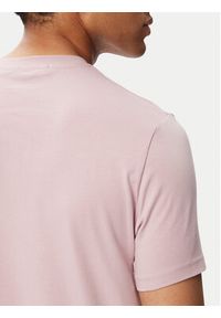 Karl Lagerfeld - KARL LAGERFELD T-Shirt 755780 563235 Różowy Regular Fit. Typ kołnierza: dekolt w karo. Kolor: różowy. Materiał: bawełna #5