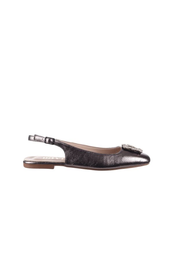 Sandały Bayla-161 093 388 4054 Platin, Srebrny, Skóra naturalna - 36. Zapięcie: sprzączka. Kolor: srebrny. Materiał: skóra. Wzór: aplikacja. Sezon: lato. Obcas: na obcasie. Wysokość obcasa: średni