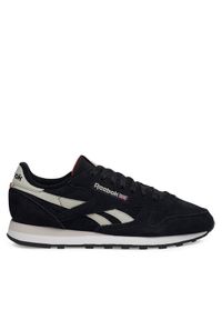 Reebok Sneakersy 100032774-M Czarny. Kolor: czarny. Materiał: skóra, zamsz