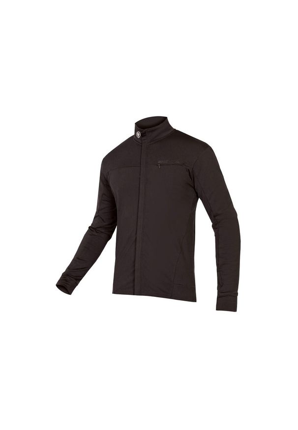 ENDURA - Jersey Endura Roubaix Xtract. Kolor: czarny. Materiał: jersey, materiał. Sport: kolarstwo