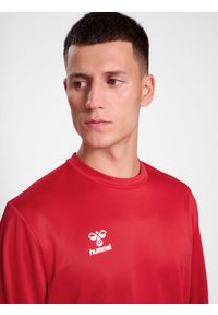 Hummel - Bluza hmlESSENTIAL SWEATSHIRT. Kolor: czerwony, różowy, wielokolorowy