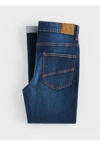 Reserved - Jeansy regular fit - granatowy. Kolor: niebieski #1