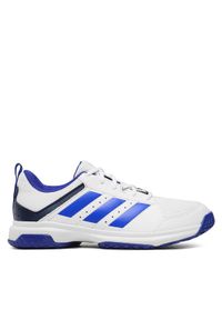 Adidas - adidas Buty Ligra 7 Indoor Shoes HQ3516 Biały. Kolor: biały. Materiał: materiał #1