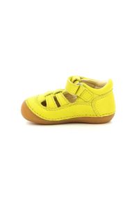 Sandały dziecięce Kickers SUSHY JAUNE. Kolor: żółty