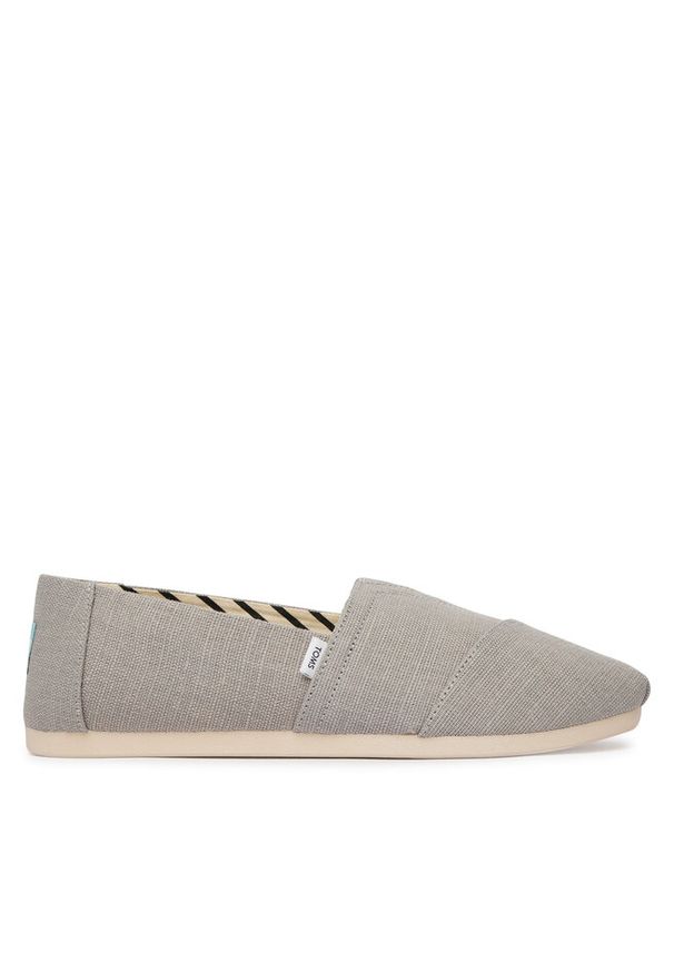 Półbuty Toms. Kolor: szary