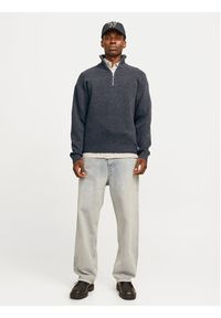Jack & Jones Sweter Ollie 12241817 Szary Relaxed Fit. Kolor: szary. Materiał: syntetyk