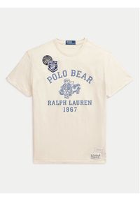 Polo Ralph Lauren T-Shirt 710934710001 Biały Classic Fit. Typ kołnierza: polo. Kolor: biały. Materiał: bawełna #4