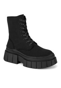 DeeZee Trzewiki HY305-16 Czarny. Kolor: czarny. Materiał: materiał #7