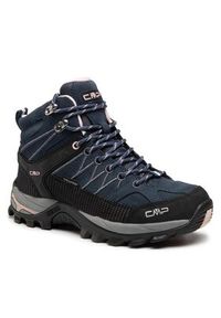 CMP Trekkingi Rigel Mid Wmn Trekking Shoe Wp 3Q12946 Granatowy. Kolor: niebieski. Materiał: materiał #4