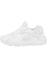 Buty Kobieta Nike Air Huarache biały. Okazja: na co dzień. Kolor: biały. Materiał: materiał, syntetyk, tkanina, skóra. Model: Nike Huarache, Nike Air Huarache. Sport: turystyka piesza