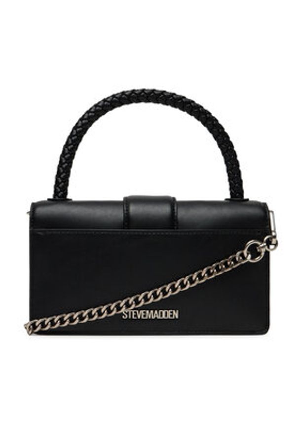 Steve Madden Torebka Brage SM13001757 Czarny. Kolor: czarny. Materiał: skórzane