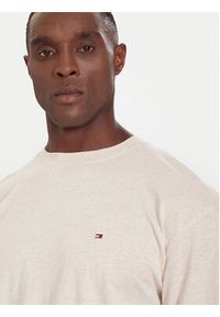 TOMMY HILFIGER - Tommy Hilfiger Spodnie piżamowe UM0UM03689 Brązowy Relaxed Fit. Kolor: brązowy. Materiał: bawełna #4