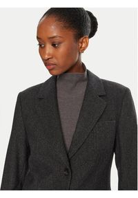 Marc O'Polo Marynarka 409 0208 80083 Szary Loose Fit. Typ kołnierza: polo. Kolor: szary. Materiał: wełna #3