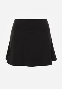 Renee - Czarne Tenisowe Spódnico-Spodenki z Elastycznego Materiału Natennia. Okazja: na co dzień. Kolor: czarny. Materiał: materiał. Styl: casual, sportowy #6