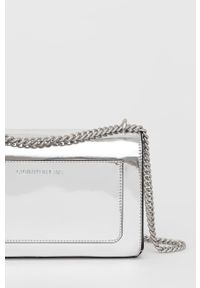 Calvin Klein Jeans Torebka kolor srebrny. Kolor: srebrny. Rodzaj torebki: na ramię #4