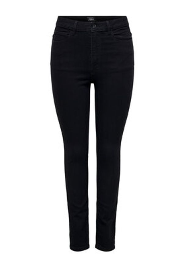 only - ONLY Jeansy Iconic 15333948 Czarny Skinny Fit. Kolor: czarny