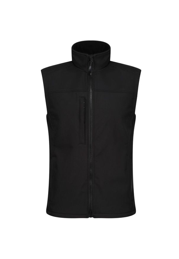 Regatta - Ocieplana Męska Softshell. Kolor: wielokolorowy, czarny, zielony, brązowy. Materiał: softshell. Sport: turystyka piesza