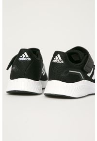 Adidas - adidas - Buty dziecięce Runfalcon 2.0 C. Nosek buta: okrągły. Zapięcie: rzepy. Kolor: czarny. Materiał: syntetyk, materiał, skóra ekologiczna, guma. Szerokość cholewki: normalna #4
