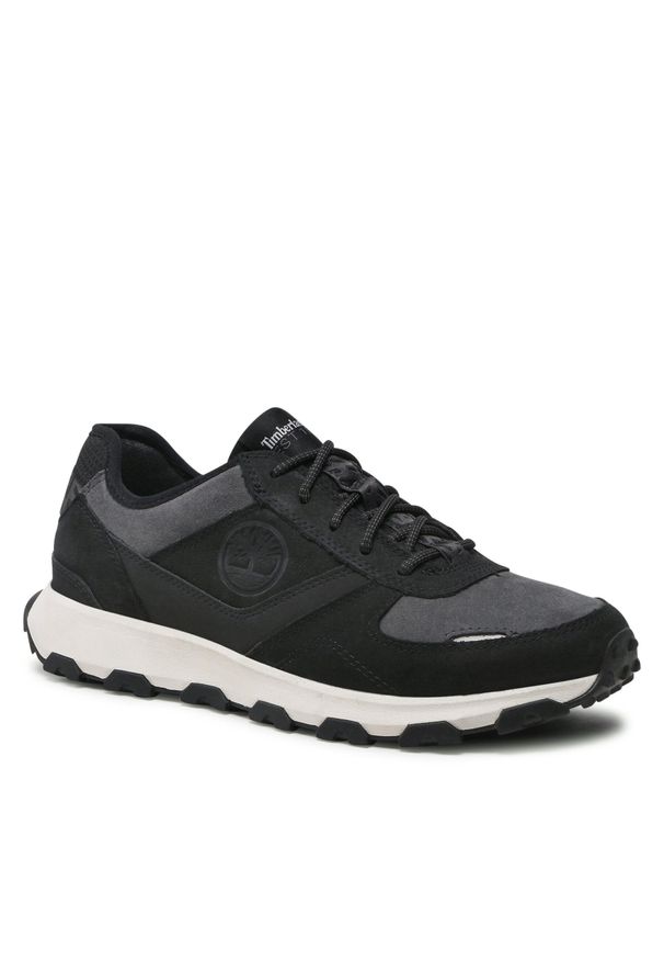 Sneakersy Timberland Winsor Park Ox TB0A5WVZ0151 Black Nubuck w Grey. Kolor: czarny. Materiał: nubuk