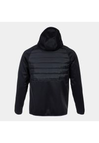 Joma - Bluza dresowa sportowa męska Berna III Softshell Hoodie. Kolor: czarny. Materiał: poliester. Sport: piłka nożna