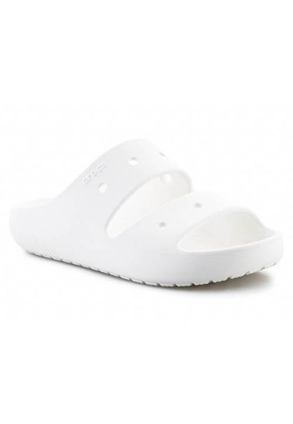 Klapki męskie Crocs Classic V2. Kolor: biały. Materiał: syntetyk, materiał