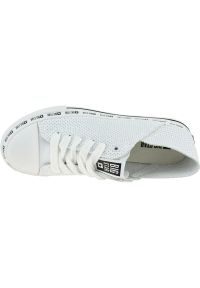 Big-Star - Buty Trampki Big Star Shoes W FF274024 białe. Okazja: na co dzień. Zapięcie: sznurówki. Kolor: biały. Materiał: guma, syntetyk, skóra. Szerokość cholewki: normalna. Styl: casual #4