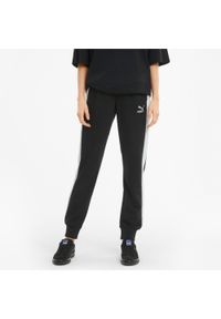 Spodnie Puma Iconic T7, Czarny, Kobiety. Kolor: czarny. Materiał: materiał. Sport: fitness #1