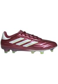 Adidas - Buty piłkarskie adidas Copa Pure 2 Elite Fg M IE7486 czerwone. Zapięcie: sznurówki. Kolor: czerwony. Materiał: materiał, skóra. Szerokość cholewki: normalna. Sport: piłka nożna #1