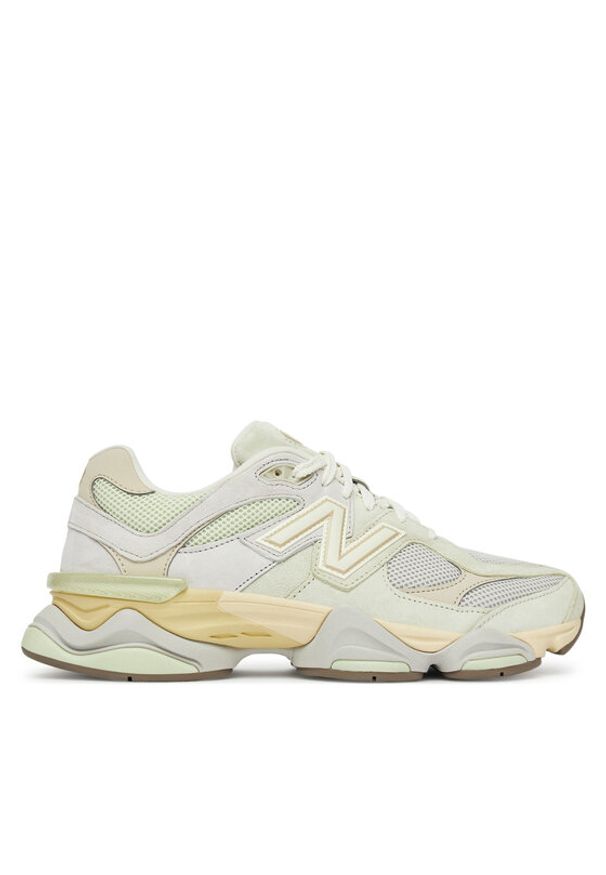 New Balance Sneakersy U9060EEP Beżowy. Kolor: beżowy. Materiał: zamsz, skóra