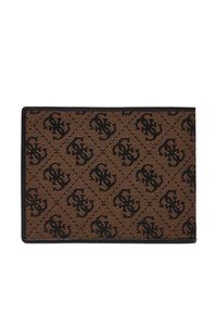 Guess Portfel SMBOLJ LEA20 Brązowy. Kolor: brązowy. Materiał: materiał #3