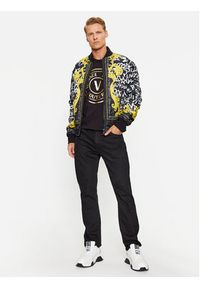 Versace Jeans Couture Kurtka bomber 75GASD01 Kolorowy Regular Fit. Materiał: syntetyk. Wzór: kolorowy