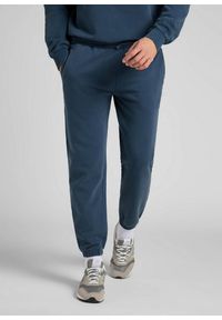 Lee - LEE SWEAT PANT MĘSKIE SPODNIE DRESOWE DRESY MARINE L74LTJ54 112322435. Materiał: dresówka. Styl: marine