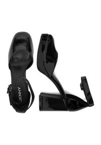 Jenny - JENNY Czółenka CEO-LH24039-1 Czarny. Kolor: czarny. Materiał: materiał #3