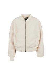 Damski polar Urban Classics Oversized Sherpa GT. Kolor: biały. Materiał: polar #1