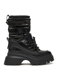 MICHAEL Michael Kors Śniegowce Shiloh 40F5SSFB7L Czarny. Kolor: czarny. Materiał: materiał #1
