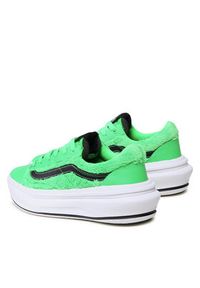 Vans Tenisówki Old Skool Overt VN0A7Q5EGRN1 Zielony. Kolor: zielony. Materiał: skóra