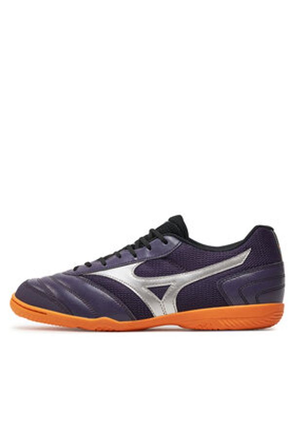 Mizuno Buty do piłki nożnej Mrl Sala Club In Q1GA2403 Czarny. Kolor: czarny. Materiał: skóra