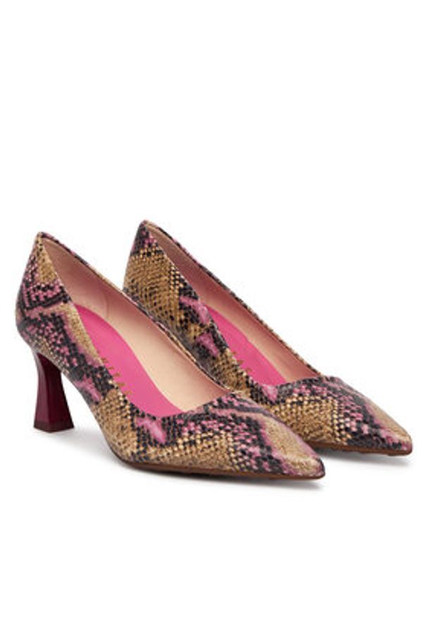 Hispanitas Czółenka HV264677 C001 Kolorowy. Materiał: skóra. Wzór: kolorowy