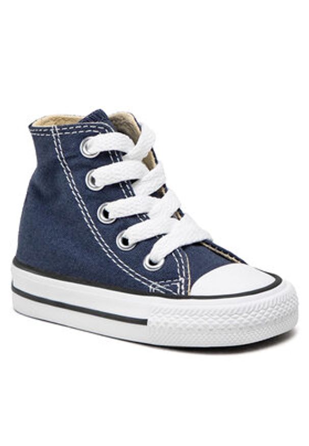 Converse Trampki Chuck Taylor All Star Hi 7J233C Granatowy. Kolor: niebieski. Materiał: materiał