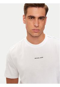 Michael Kors T-Shirt CT4524E1V2 Biały Regular Fit. Kolor: biały. Materiał: bawełna