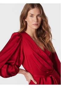 Imperial Sukienka koktajlowa ACVREDG Czerwony Regular Fit. Kolor: czerwony. Materiał: syntetyk. Styl: wizytowy #2