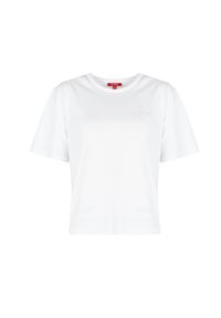 Guess T-Shirt "Noley" | Q2GI48KAK90 | Kobieta | Biały. Okazja: na co dzień. Kolor: biały. Materiał: bawełna. Styl: casual, klasyczny