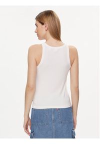 Levi's® Top Dreamy A7326-0001 Biały Slim Fit. Kolor: biały