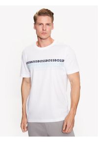 BOSS - Boss T-Shirt 50488785 Biały Regular Fit. Kolor: biały. Materiał: bawełna