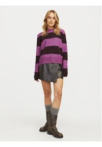 JJXX Sweter Chick 12246493 Różowy Loose Fit. Kolor: różowy. Materiał: syntetyk