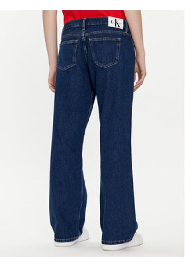 Calvin Klein Jeans Jeansy J20J223429 Granatowy Baggy Fit. Kolor: niebieski