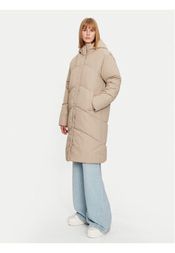 Noisy may - Noisy May Kurtka zimowa Tenna 27030498 Beżowy Regular Fit. Kolor: beżowy. Materiał: syntetyk. Sezon: zima