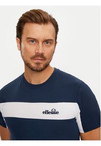 Ellesse T-Shirt SHX20952 Granatowy Regular Fit. Kolor: niebieski. Materiał: bawełna